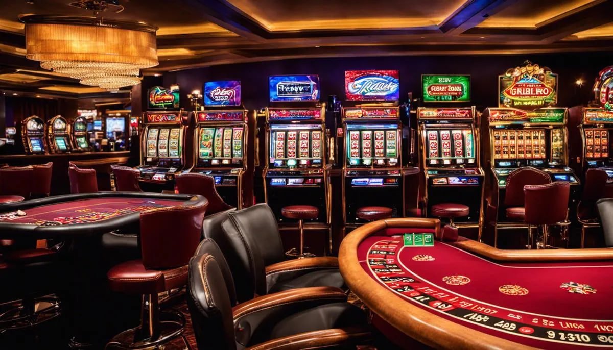 Pemain bermain Live Casino melalui perangkat mobile dengan pengalaman audiovisual yang jernih